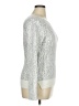 Athleta Metallic Silver Gray Pullover Sweater Size 1X (estimated) - photo 4
