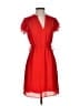 H&M 100% Polyester Red Casual Dress Size 2 - photo 1