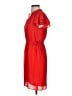 H&M 100% Polyester Red Casual Dress Size 2 - photo 5