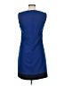 Sandro Ferrone Color Block Blue Casual Dress Size L - photo 2
