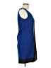Sandro Ferrone Color Block Blue Casual Dress Size L - photo 4