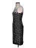 Chetta B Polka Dots Black Cocktail Dress Size 2 - photo 5