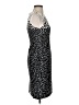 Chetta B Polka Dots Black Cocktail Dress Size 2 - photo 4