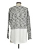 Zara W&B Collection Tweed Gray Pullover Sweater Size S - photo 2