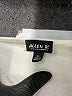 Allen B. by Allen Schwartz Silver Ivory Short Sleeve Top Size XL - photo 7