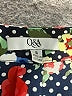 Q&A 100% Polyester Floral Black 3/4 Sleeve Blouse Size S - photo 7