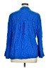 Zara Blue 3/4 Sleeve Button-Down Shirt Size XL - photo 2