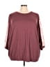Torrid Burgundy 3/4 Sleeve Top Size 5X Plus (5) - photo 1