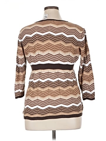 Liz & Co. 3/4 Sleeve Blouse (view 2)