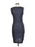 Leith Solid Gray Casual Dress Size M - photo 2