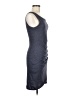 Leith Solid Gray Casual Dress Size M - photo 4