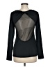 Karma Black Long Sleeve Top Size M - photo 2