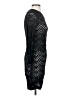 Sandro Chevron-herringbone Black Cocktail Dress Size Sm (1) - photo 4