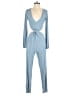 Lulus Solid Blue Jumpsuit Size XS - photo 1