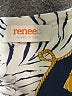 Renee C. Animal Print Blue Sleeveless Blouse Size S (estimated) - photo 7