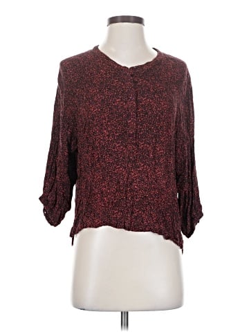 Ecote 3/4 Sleeve Blouse (view 1)