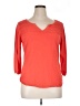 Hannah Orange Pullover Sweater Size XL - photo 1