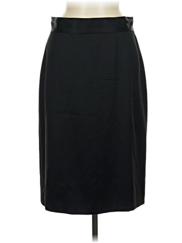 Linda Allard Ellen Tracy Wool Skirt (view 1)