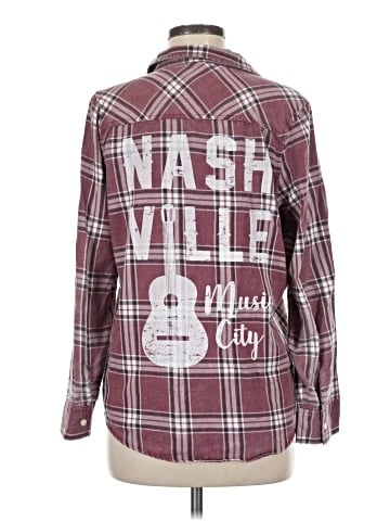 Spirit Long Sleeve Button-Down Shirt (view 2)