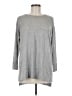 Magaschoni Gray Silk Pullover Sweater Size M - photo 1