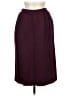 Unbranded Solid Burgundy Formal Skirt Size 8 - photo 1