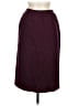 Unbranded Solid Burgundy Formal Skirt Size 8 - photo 2
