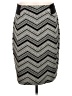 Maurices Chevron-herringbone Gray Casual Skirt Size M - photo 1