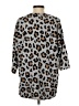 Lovely Souls Animal Print Gray Poncho Size S - photo 2