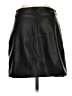 Aqua Black Faux Leather Skirt Size S - photo 2