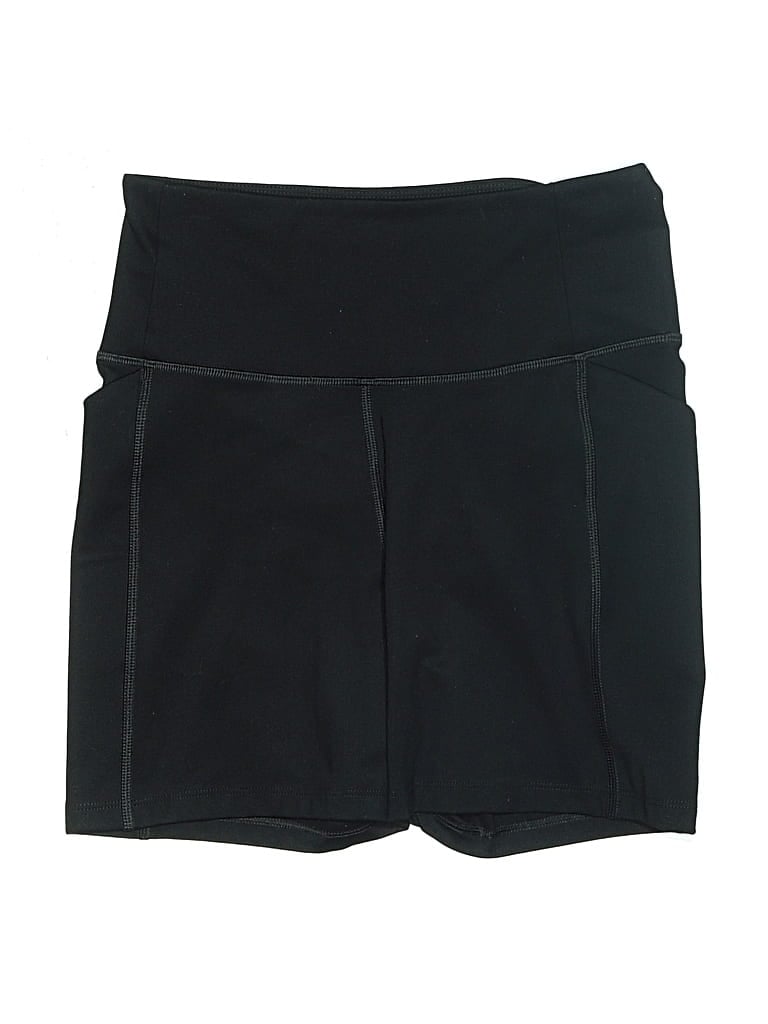 Pre-owned Girlfriend Collective Athletic Shorts In Black