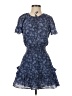 Parker Blue Casual Dress Size XS - photo 1