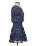 Parker Blue Casual Dress Size XS - photo 4