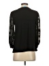 CeCe Black 3/4 Sleeve T-Shirt Size XS - photo 2