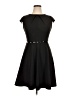AGB Solid Black Cocktail Dress Size 14 (petite) - photo 1