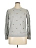 Ann Taylor LOFT Polka Dots Gray Pullover Sweater Size XL - photo 1