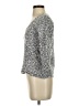 Pierre Cardin Animal Print Gray Pullover Sweater Size S - photo 5