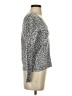 Pierre Cardin Animal Print Gray Pullover Sweater Size S - photo 4
