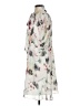 Haute Hippie 100% Polyester Floral Gray Ivory Casual Dress Size S - photo 5