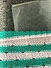 Unbranded 100% Polyester Stripes Teal Pullover Sweater Size 2X - photo 4