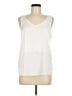 Ekouaer Ivory Sleeveless Blouse Size M - photo 1