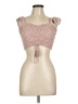Stevie Sister 100% Polyester Pink Sleeveless Blouse Size L - photo 1
