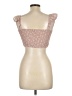 Stevie Sister 100% Polyester Pink Sleeveless Blouse Size L - photo 2