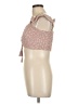 Stevie Sister 100% Polyester Pink Sleeveless Blouse Size L - photo 5