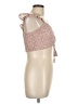 Stevie Sister 100% Polyester Pink Sleeveless Blouse Size L - photo 4