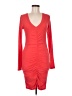 Sundry Red Cocktail Dress Size Med (2) - photo 1