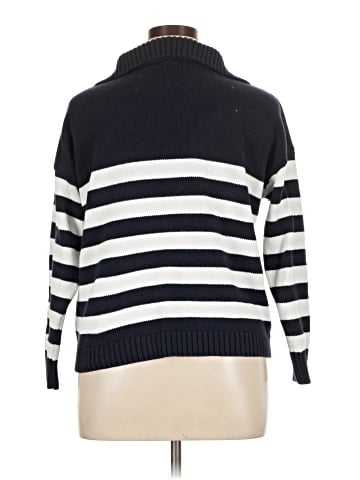 Aqua Pullover Sweater (view 2)
