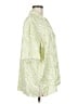 ASOS 100% Polyester Tropical Green Short Sleeve Blouse Size 6 - photo 4