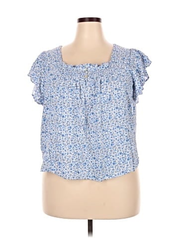 Draper James RSVP Short Sleeve Blouse (view 1)