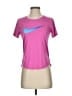 Nike 100% Polyester Pink Active T-Shirt Size XS - photo 1