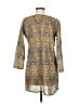 Unbranded Tan 3/4 Sleeve Blouse Size M - photo 2